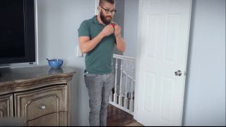 Pervert Hubby Shares His Horny Petite Stepsister dad's new girlfriend enjoys dinner & a threesome