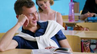 Cock sucker: David straight guy gets wanked his huge cock by a guy in spite of him by the pool With Vanessa Cage nhdtb-285
