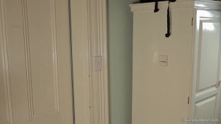 Leena Masturbates in the kitchen autumn falls naked