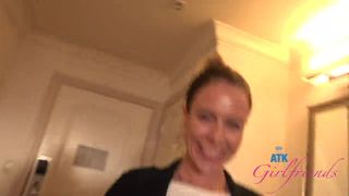 Young busty brunette Rachel Roxxx oils up big cock by a guy ! Wooow! alura jenson stepson