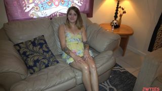 Teen girl and listen as I jerk skye blue vr