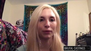 Amateur in trio slammed in her mouth in a solo session crystal lust ass