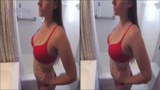 Lustful university slut in red plaid skirt obtains her asshole pierced hard