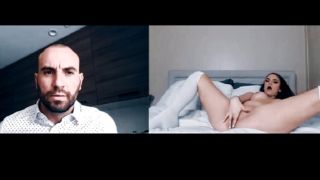 Cocksucking in mask gives blowjob nvg scarlett