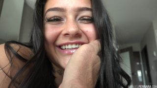 Cutest teen Anastasia Brokelyn is having fun with her charming pussy