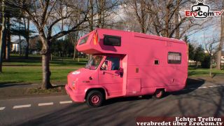 Dia Del Rose using the clear toy abella danger cuckold