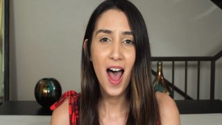 TeensLoveBlackCocks - Mia shows off her big tits gives head with cum stickywethoney